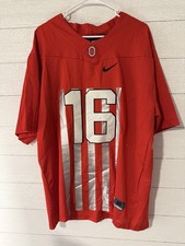 Nike Ohio State Buckeyes 1916 #16 Throwback Jersey JT Barrett Sz 48