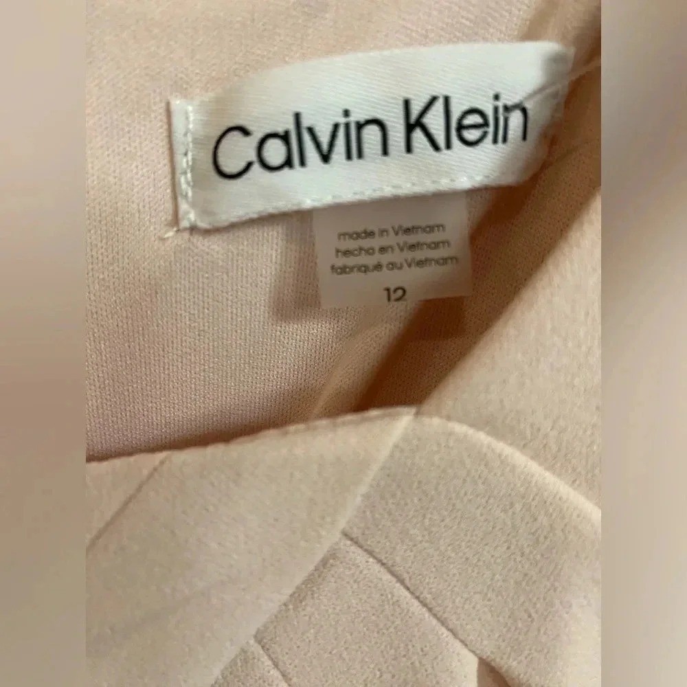 Calvin Klein Special Occasion Pink Sleeveless Sheath Halter Dress Size 12 NWT thumbnail 7