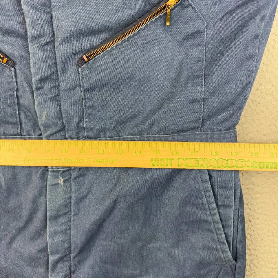 Walls Blizzard Pruf Coveralls Men Large Tall VTG USA Insulated Jumpsuit Workwear - Image 3 of 4