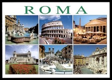 Postcard Roma Cityscape Collection