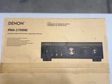 Denon PMA-1700NE Integrated Network Amplifier DAC, 2-Channel, Black - New Sealed