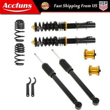 Adjustable Coilovers NEW For VW Golf MK4 2WD only A3 1998-2005 Coil Springs