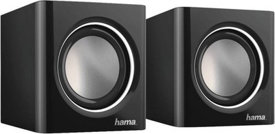 Hama 173132 NOTEB.LS SONIC MOBIL 185 Schwarz-Silber *Aussteller*