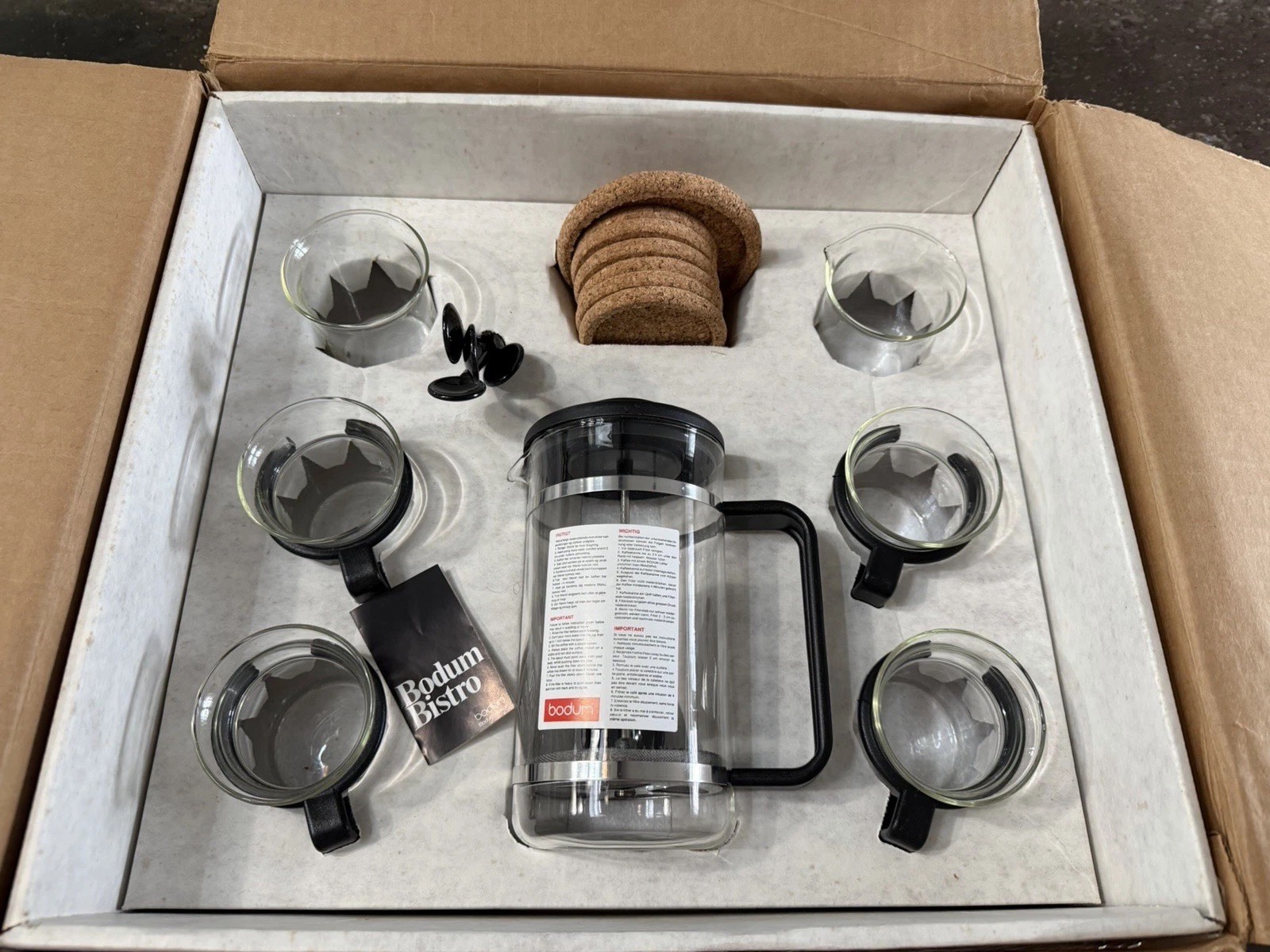 Bistro Set Designed By Carsten Jorgenson New Open Box