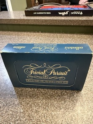 Trivial Pursuit Deluxe Playing Pcs Collector's Edition No115 Case Amazing Cond