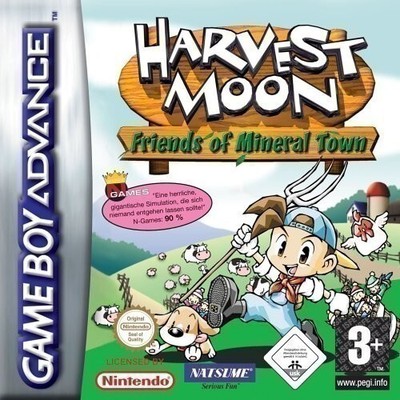 Harvest Moon: Mineral Town + Hülle - Nintendo Gameboy Advance Spiel - PAL - NOE