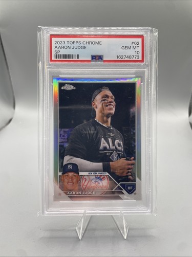 2023 Topps Chrome - Image Variation Aaron Judge #62 PSA 10