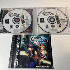 Chrono Cross Sony PlayStation 1 PS1 Disc 1 + 2 Partial Complete
