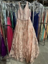 Jovani 60641 Light Pink Pageant Prom Ball Gown Dress sz 12 $590 SALE!!!