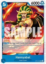 One Piece Hannyabal (OP14-052/237) OP14 The Azure Sea's Seven NM