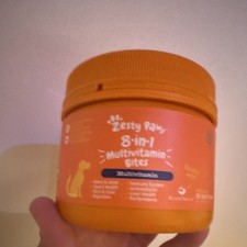 Zesty Paws 8-in-1 Multivitamin Bites Soft Chews Bone Heart Skin Immune Dogs