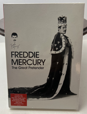 NEW Freddie Mercury The Great Pretender DVD 2012 Queen + Bonus Interviews