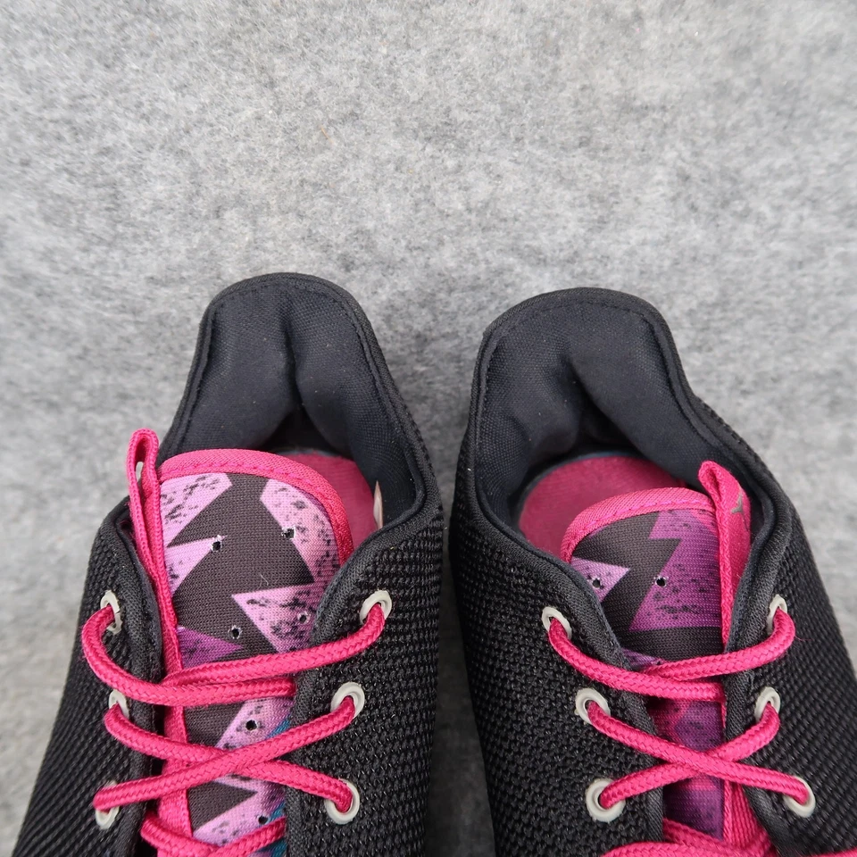 Jordan Zapatos Juveniles 7Y Tenis Eclipse GG Estilo de Vida Informal Negro Rosa Con Cordones Foto 3 de 4