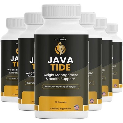 (6 Pack) Java Tide Pills Advanced Energy & Fitness Supplement JavaTide Capsules
