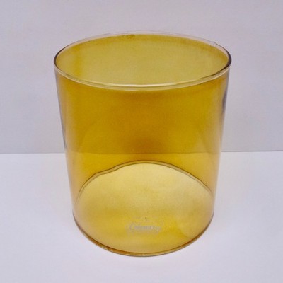 Vintage Coleman Amber Yellow Globe Only for 220 228 Lantern   Made in USA