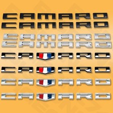 3d Fender Door Emblem For Camaro Accessories Letter Replacement Badge Left Right 3d Fender Door Emblem For Camaro Accessories Letter Replacement Badge Left Right