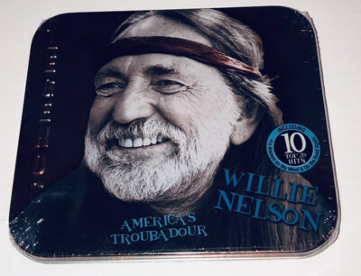 America's Troubadour -by Willie Nelson Special Metal Case(CD, Jul-2009), 4N16
