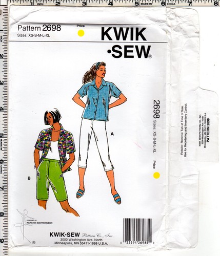 CHOICE: Kwik Sew by Kerstin Martensson Patterns: Misses' Tops Blouses Tunics Mor - Picture 43 of 59
