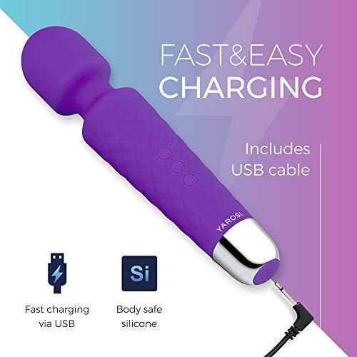 Kabelloser Massagestab von Yarosi - starke Therapeutische Vibrationskraft - - Bild 3 von 4