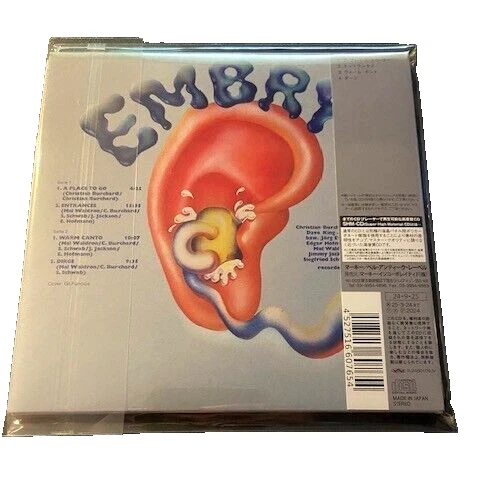 EMBRYO ( Burchard, Waldron, Schwab )  Rocksession  Belle 2014 Japan   SHM CD NEU - Bild 2 von 2