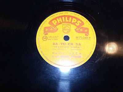 Henri Leca: The Little Tacot of Mexico / Ba Tu Ca Da 78T 1953 Philips N 72048 H
