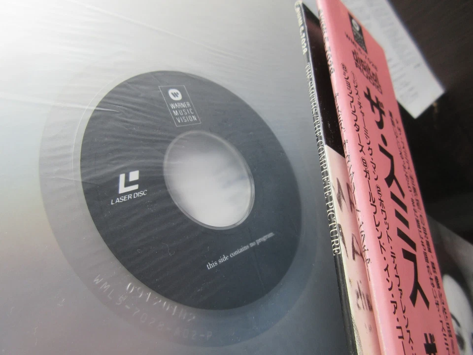 Smiths Complete Picture Japan Laserdisc w OBI Morrissey Marr WML5-7028 LD C86 - Image 3 of 4