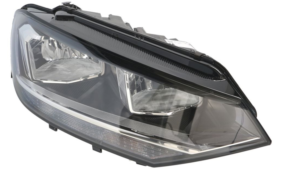 Phare avant droite électrique pour VW Touran II idéal pour sécuriser vos trajets de nuit en famille