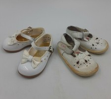 Girls Sz 2 Toddlers 2-Pair Shoe Lot Sandal Easter Dress Up Small Steps Playskool