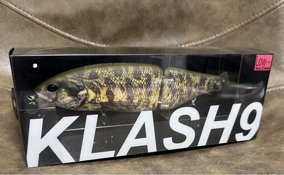 DRT Klash 9 Low Floating 9in 4oz DRT Tiger SwimBait New | eBay