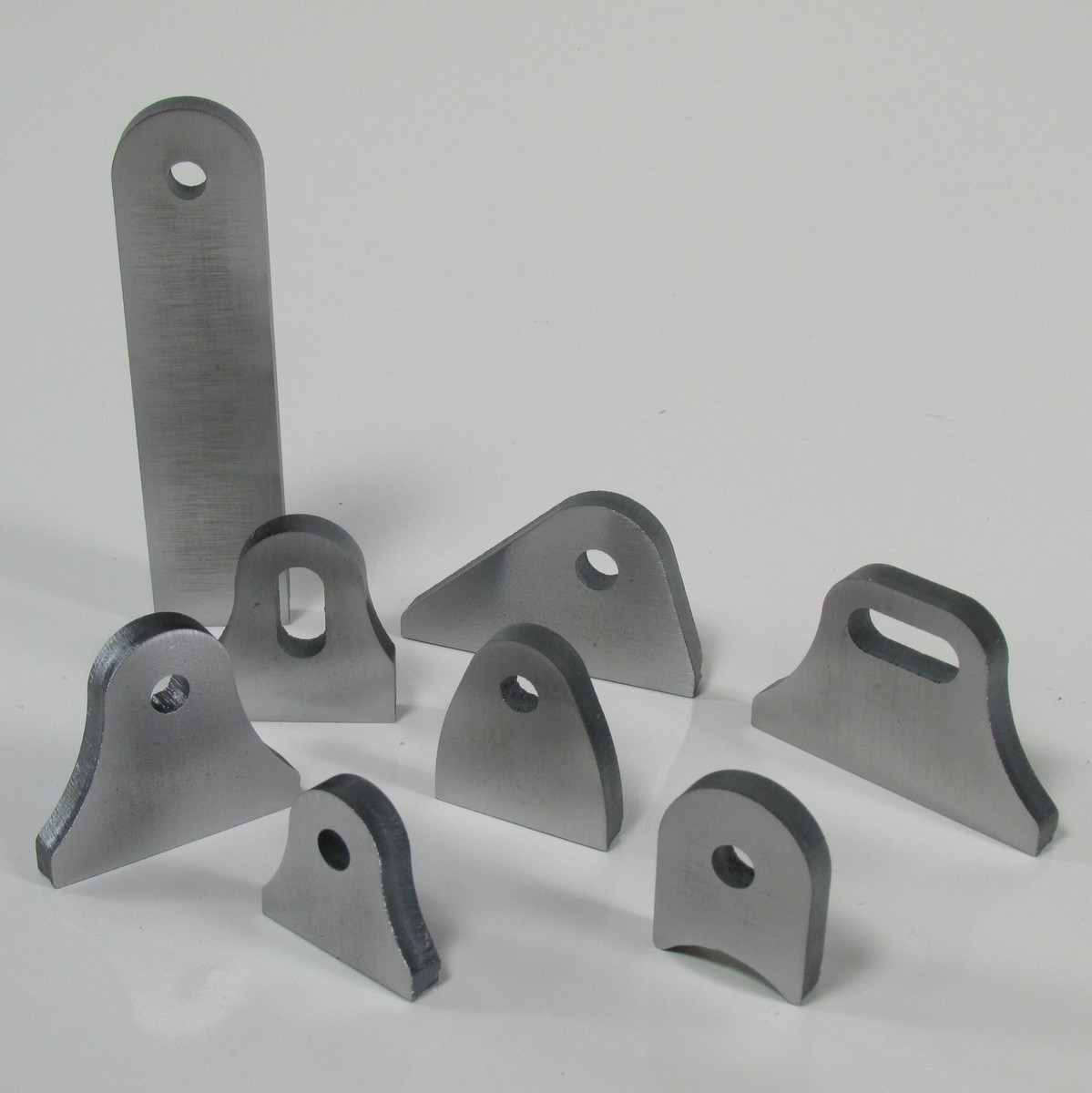 Weld-On 3/8-16 Threaded Mounting Tabs, 1/4" Thick Steel - Made In USA (Quantity 2) 6 thumbnail image