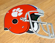 1987 CLEMSON TIGERS  - LUCITE HELMET WALL PLAQUE by HALLEN