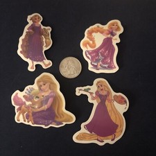 Disney Stickers - Disney Tangled Lot of 4 Stickers.