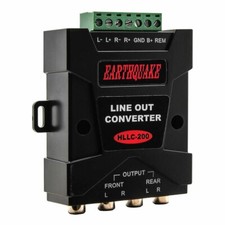 Earthquake Sound HLLC-200 High-low Adapter 4-Channel Speaker Line Output