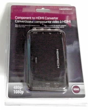 Component In to HDMI Out Converter NEXXTECH 1080p for HD TV Audio/Video