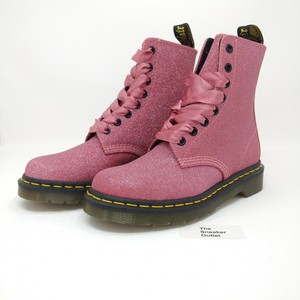 doc martens rose paillette