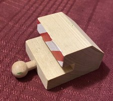 End STOPPER BUMPER made by BATTAT for Brio Train Set...one wooden piece