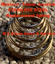 New Fisher Joystick Controller Custom Stainless Steel Repair Spring Snow Plow New Fisher Joystick Controller Custom Stainless Steel Repair Spring Snow Plow