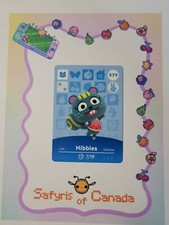 Nibbles #379 Animal Crossing Amiibo Card A...