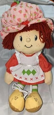Strawberry Shortcake Stuffed Rag Doll 20" 2002