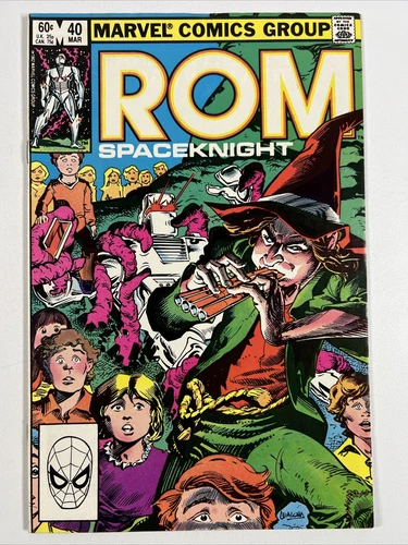 ROM Space Knight #40 (1983) No Tattooz ~ Marvel Comics