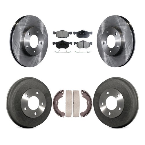 Front & Rear Disc Brake Rotors for 2013 2014 2015 2016 Ford Escape