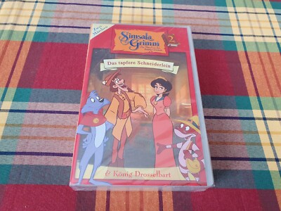 Neu! VHS Simsala Grimm 2 Die Märchen der Brüder Grimm Video ( zwei Märchen )