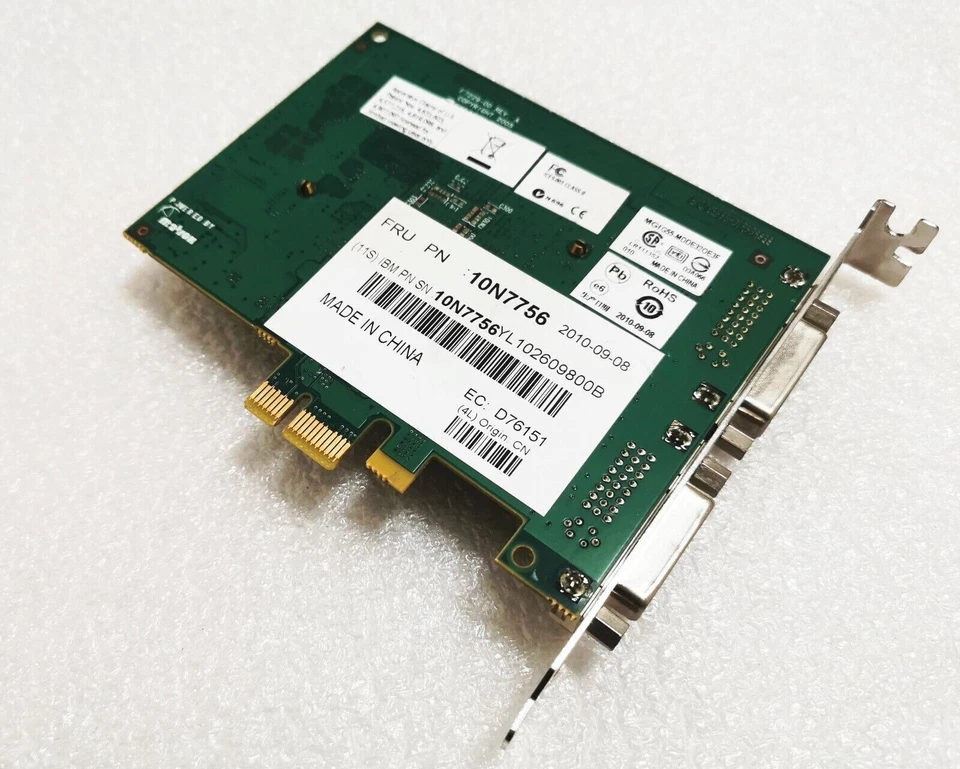 IBM 5748 GXT145 PCI-E POWER6 POWER7 Graphics Card 10N7756 - Image 4 of 4