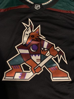 Maillot De Hockey Arizona Coyotes Fanatics Breakaway - Design Kachina Noir Et Blanc - Taille 3XL Homme - Neuf