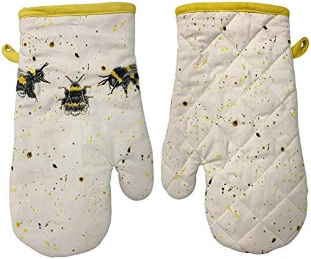 Bree Merryn Oven Glove - Bee Happy Oven Mitt, Baking Gloves