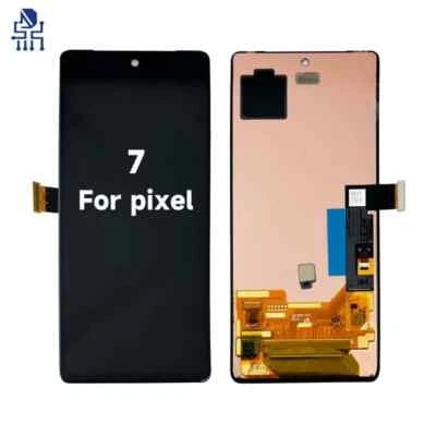 MOBILE GURU Für Google Pixel 7 OLED LCD Display Einheit Touch Ersatzteil mit Rahmen Neu