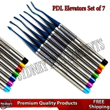 Dental PDL elevator Luxating PDL Elevators Luxation Root Extracting Kit set of 7