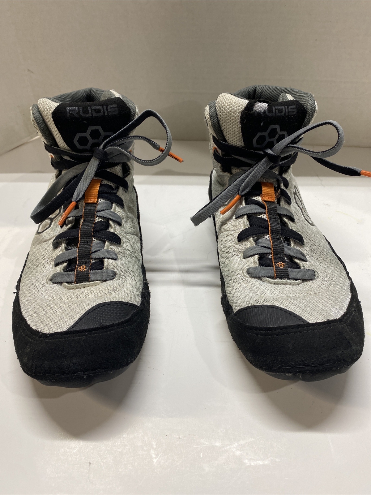 Rudis Wrestling Shoes Black/Silver Size 8.5 eBay