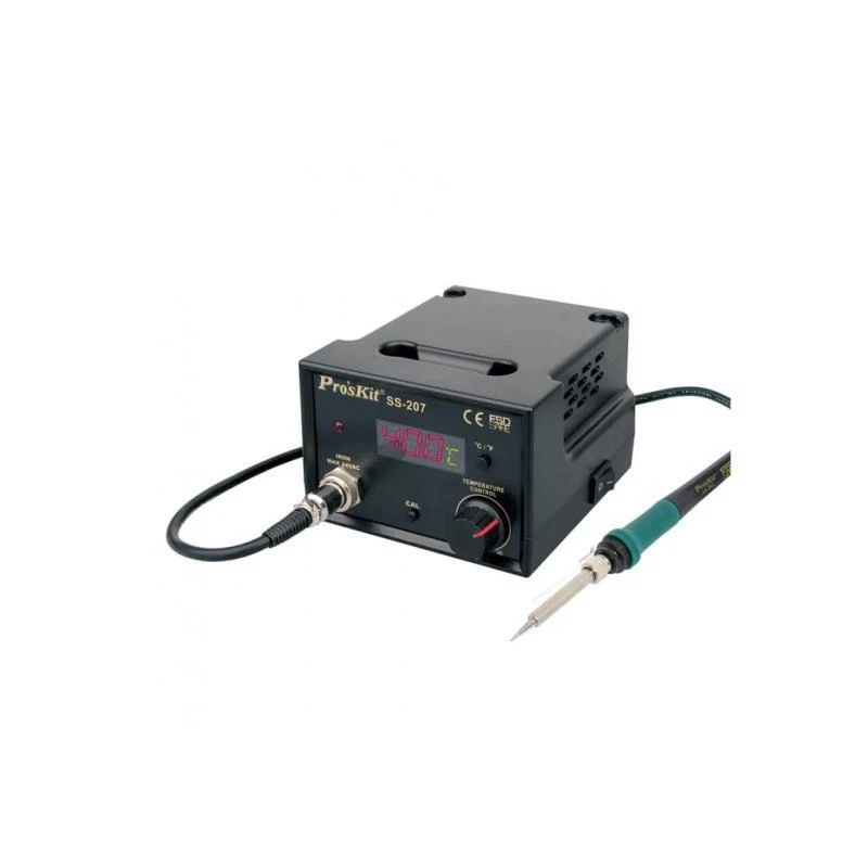 Pro'sKit SS-207EU Temperature Controlled Digital Soldering Station (AC 110V) - Image 2 of 4