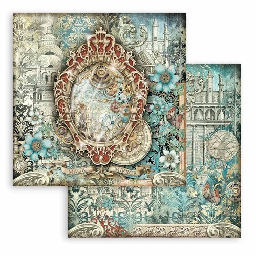 Stamperia SIR VAGABOND IN FANTASY WORLD - 8" X 8" - Double Sided Paper 10 SHEETS - Picture 9 of 14